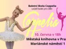 Dne 10.6. v 18:00 ZÁVĚREČNÝ KONCERT balet pro děti "COPPELIA" - více